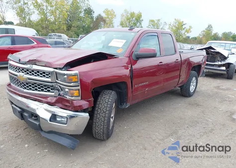 2015 Chevrolet Silverado 1500 1Lt from USA, damaged, VIN 1GCVKREH9FZ222348